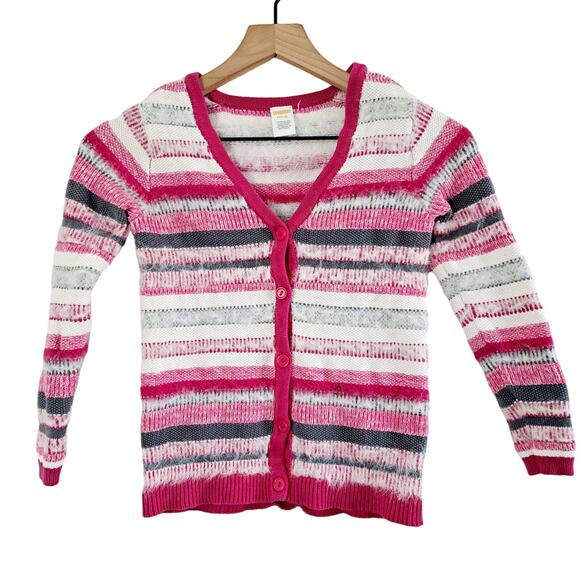 Gymboree Button Up Fuzzy Cardigan - Picture 1 of 5